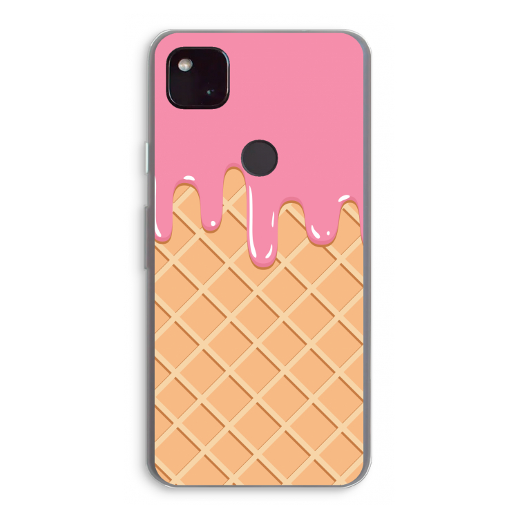 Ice cream: Google Pixel 4a 5G Transparant Hoesje