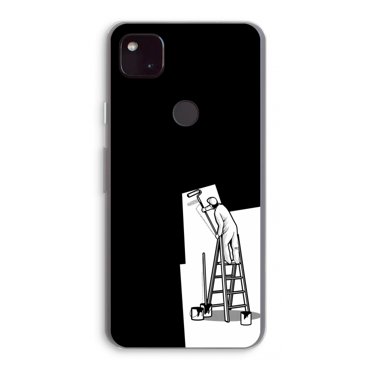 Musketon Painter: Google Pixel 4a 5G Transparant Hoesje