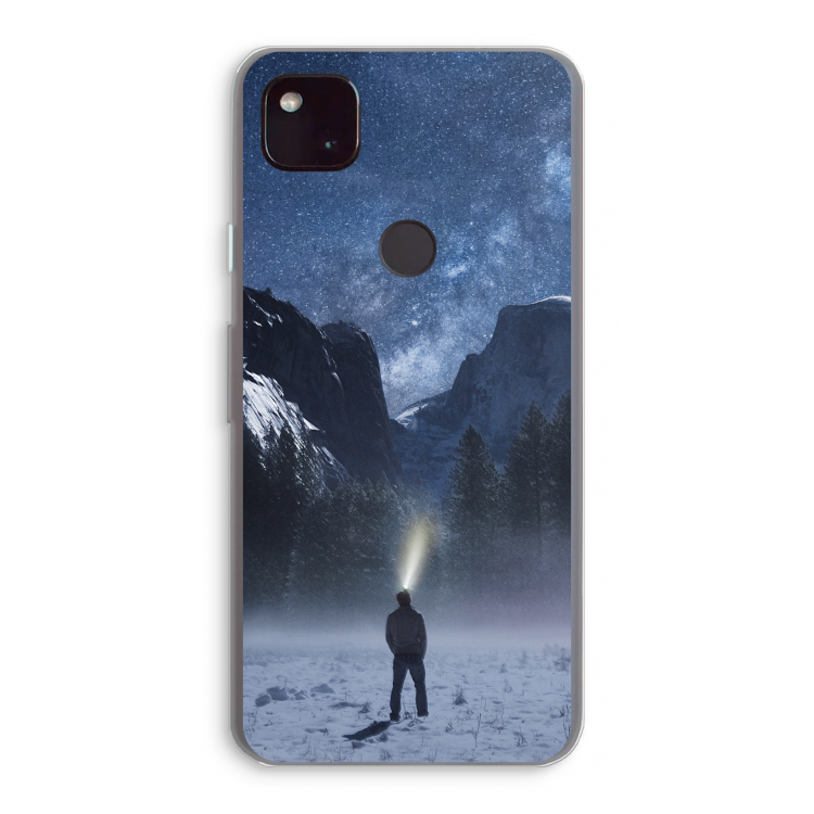 Wanderlust: Google Pixel 4a 5G Transparant Hoesje