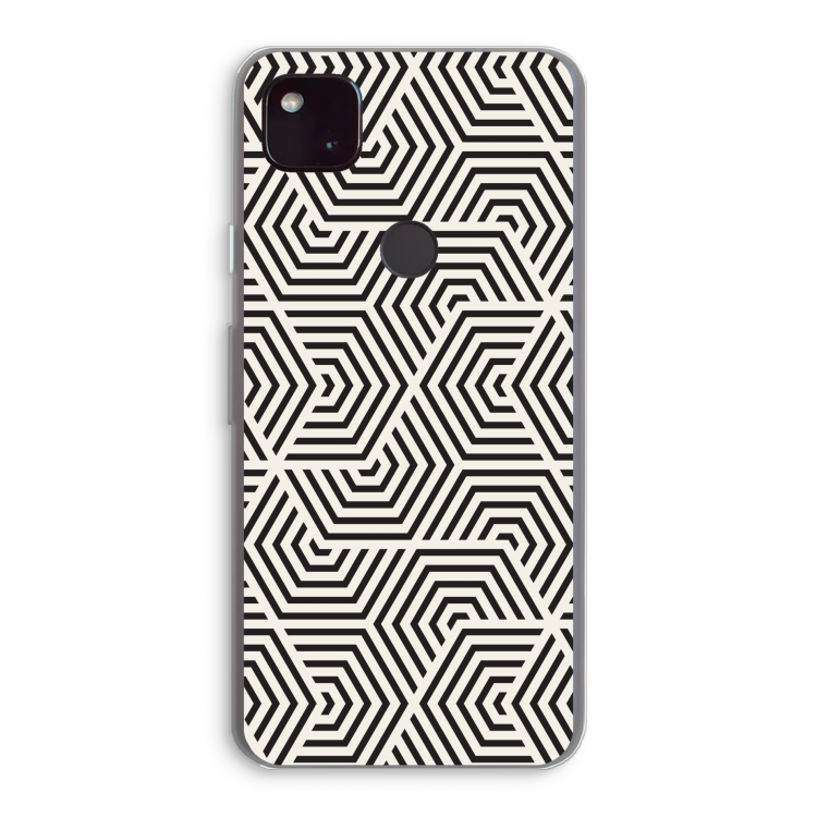 Magic pattern: Google Pixel 4a 5G Transparant Hoesje