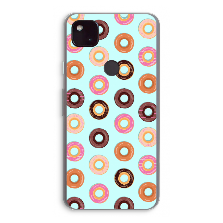 Donuts: Google Pixel 4a 5G Transparant Hoesje