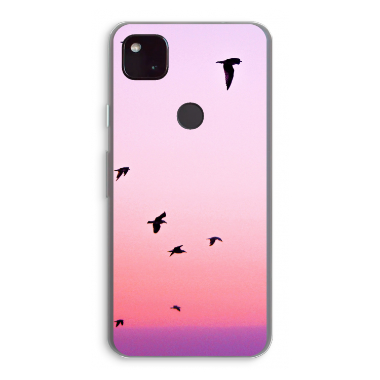 Fly away: Google Pixel 4a 5G Transparant Hoesje