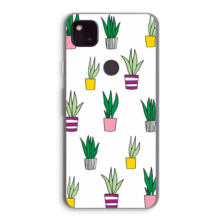 Sanseveria: Google Pixel 4a 5G Transparant Hoesje