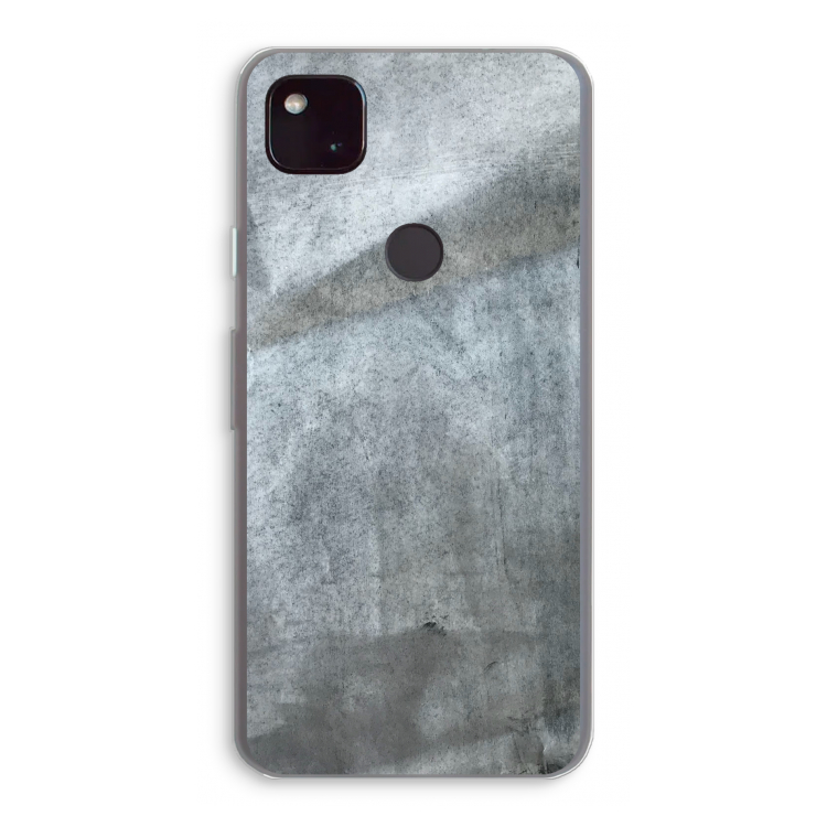 Grey Stone: Google Pixel 4a 5G Transparant Hoesje