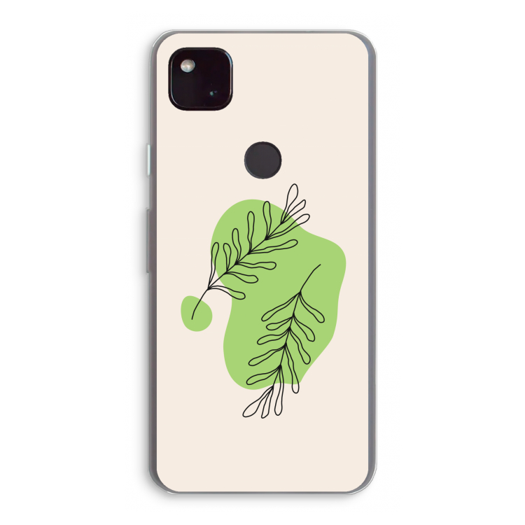 Beleaf in you: Google Pixel 4a 5G Transparant Hoesje