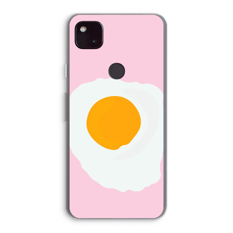 Sunny side up: Google Pixel 4a 5G Transparant Hoesje