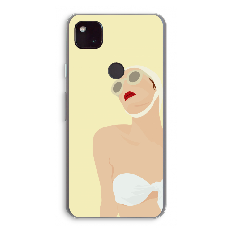 Summer: Google Pixel 4a 5G Transparant Hoesje