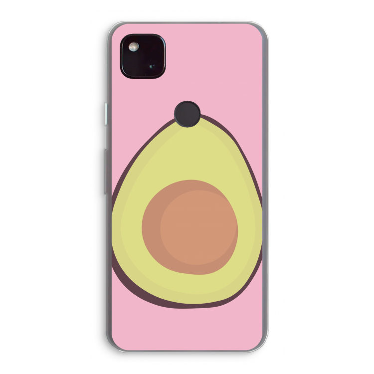 Avocado: Google Pixel 4a 5G Transparant Hoesje