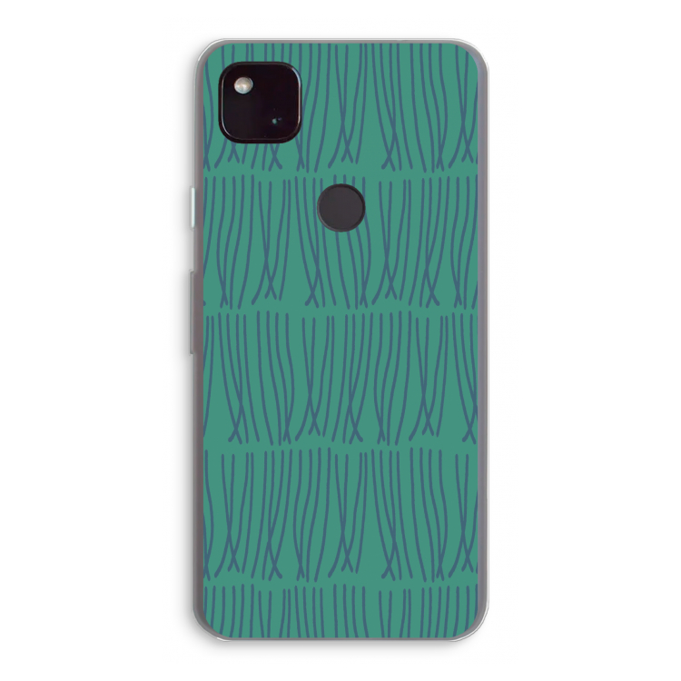 Swirls: Google Pixel 4a 5G Transparant Hoesje