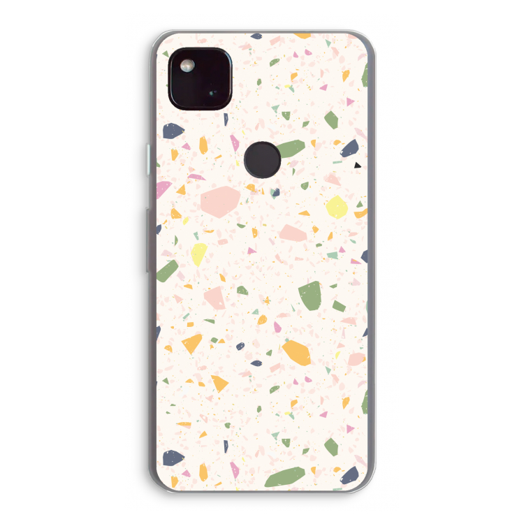 Terrazzo N°21: Google Pixel 4a 5G Transparant Hoesje