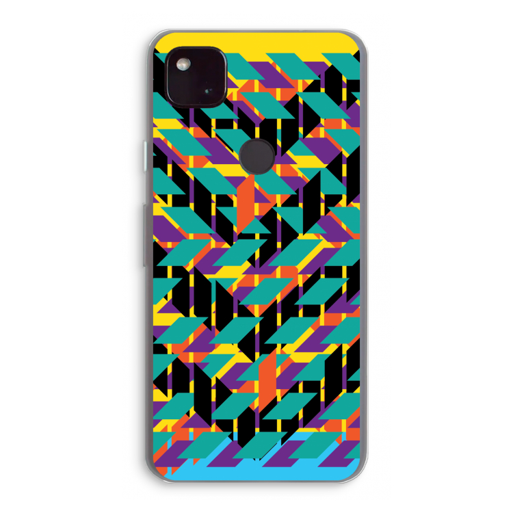 Skew Bee 1: Google Pixel 4a 5G Transparant Hoesje