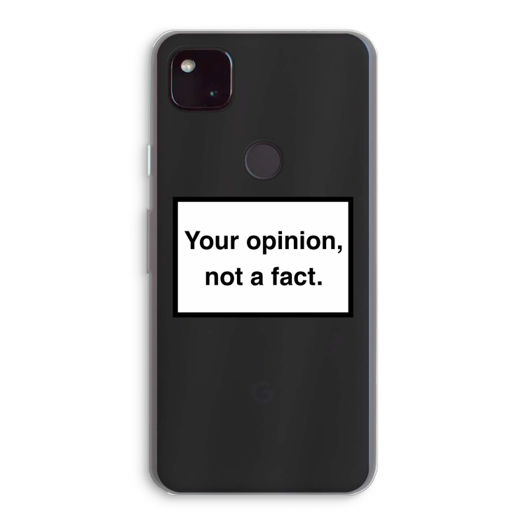 Your opinion: Google Pixel 4a 5G Transparant Hoesje