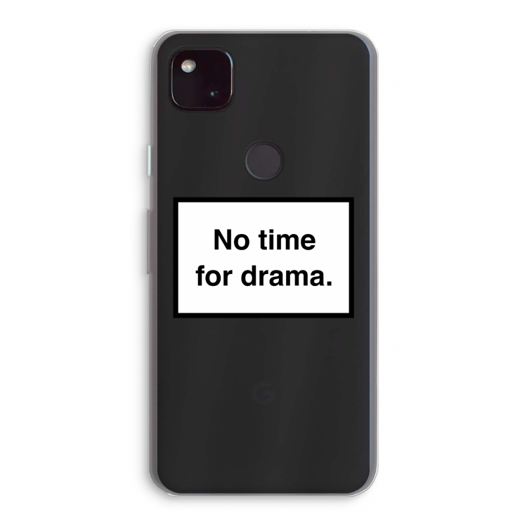 No drama: Google Pixel 4a 5G Transparant Hoesje