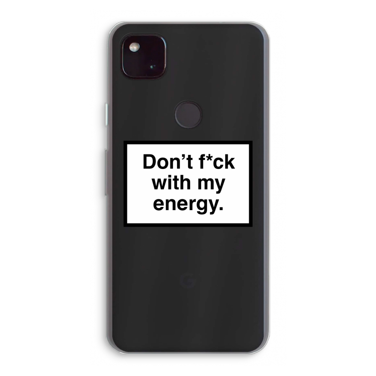 My energy: Google Pixel 4a 5G Transparant Hoesje