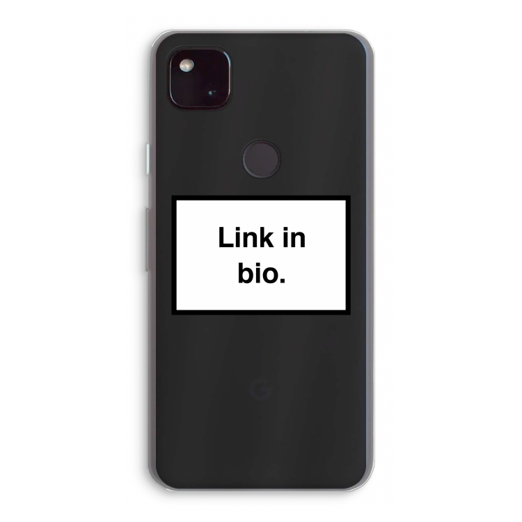 Link in bio: Google Pixel 4a 5G Transparant Hoesje