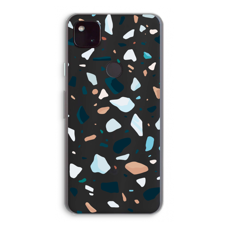 Terrazzo N°13: Google Pixel 4a 5G Transparant Hoesje