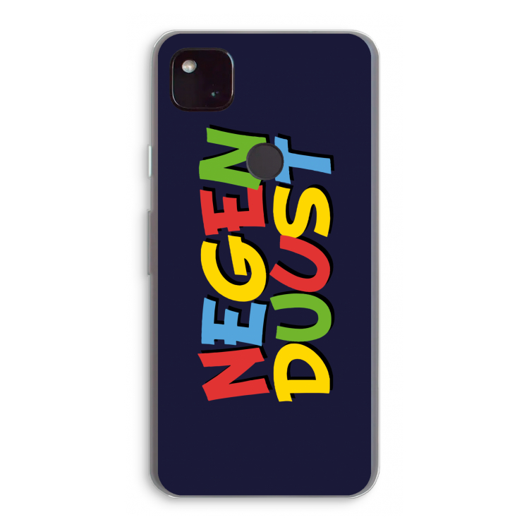 90's One: Google Pixel 4a 5G Transparant Hoesje
