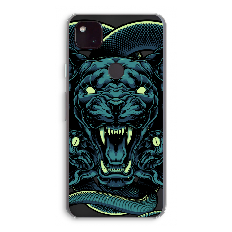 Cougar and Vipers: Google Pixel 4a 5G Transparant Hoesje