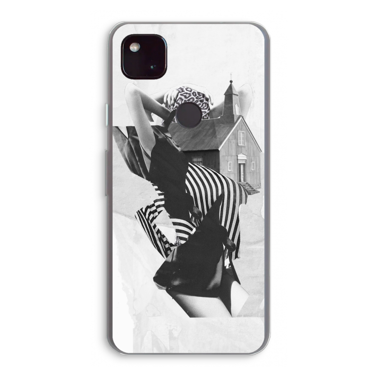 House: Google Pixel 4a 5G Transparant Hoesje