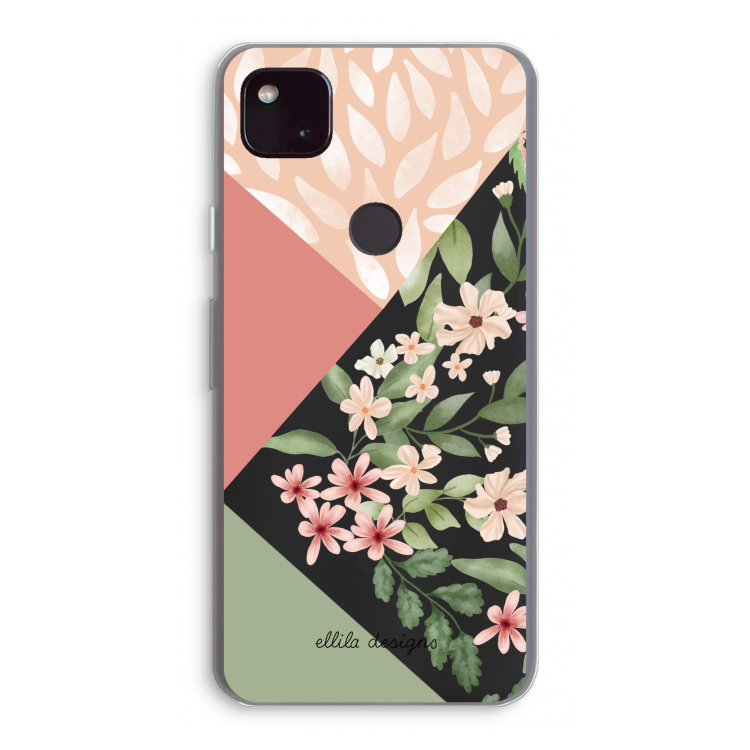 Sweet heaven geometrics: Google Pixel 4a 5G Transparant Hoesje