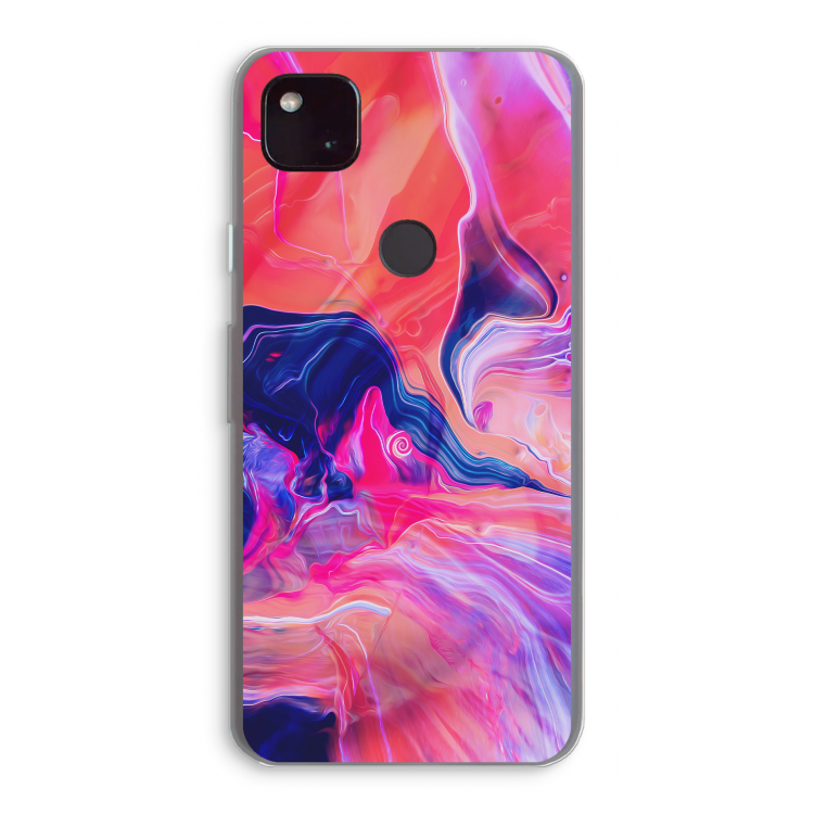 Earth And Ocean: Google Pixel 4a 5G Transparant Hoesje