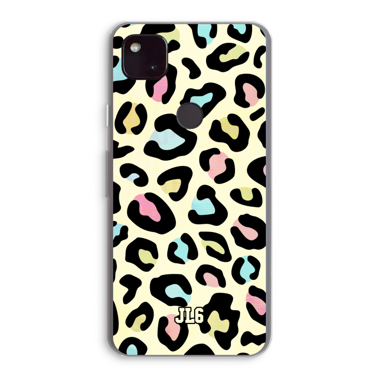 Leopard pattern: Google Pixel 4a 5G Transparant Hoesje