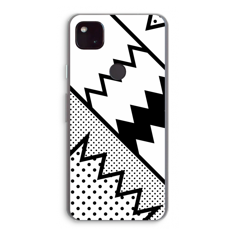 Pop Art #5: Google Pixel 4a 5G Transparant Hoesje