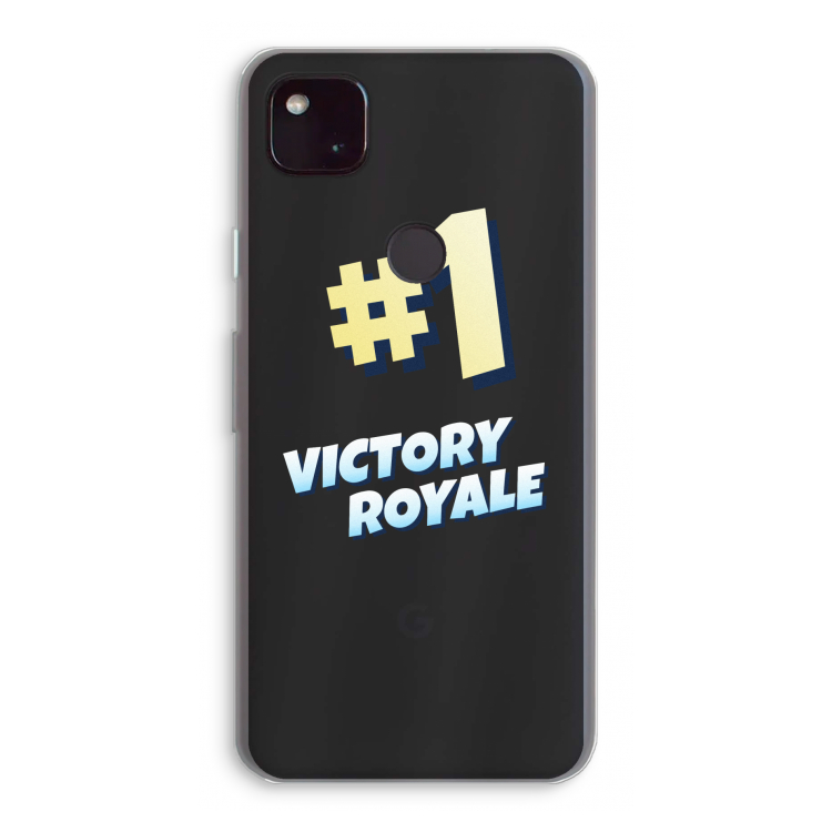 Victory Royale: Google Pixel 4a 5G Transparant Hoesje