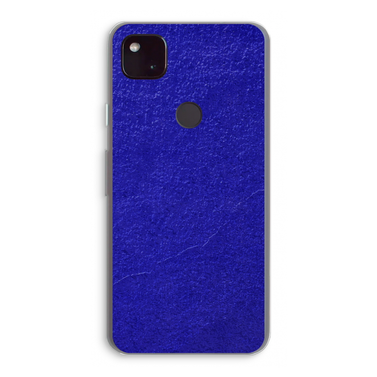 Majorelle Blue: Google Pixel 4a 5G Transparant Hoesje