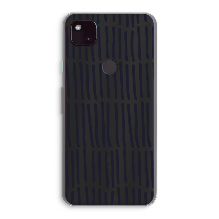 Moroccan stripes: Google Pixel 4a 5G Transparant Hoesje