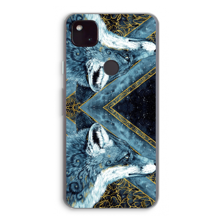 Golden Fox: Google Pixel 4a 5G Transparant Hoesje