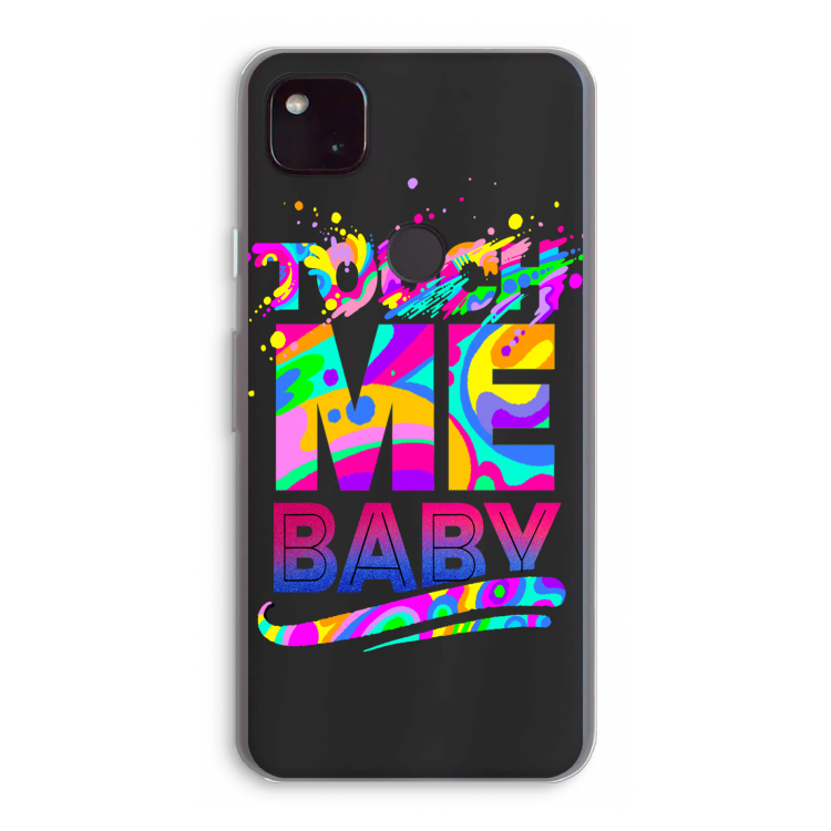 Touch Me: Google Pixel 4a 5G Transparant Hoesje