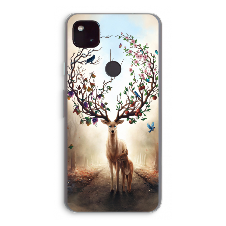 Seasons Change: Google Pixel 4a 5G Transparant Hoesje