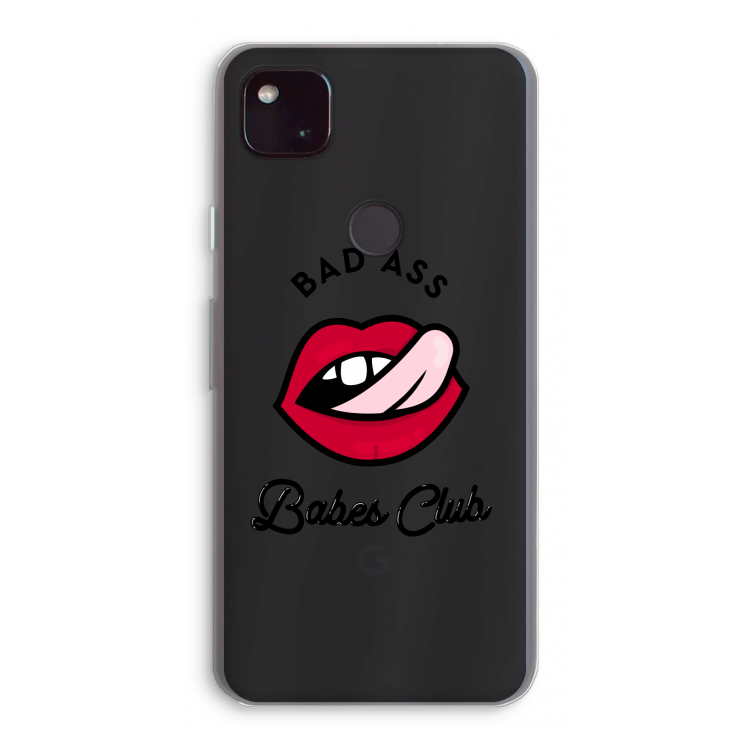 Badass Babes Club: Google Pixel 4a 5G Transparant Hoesje