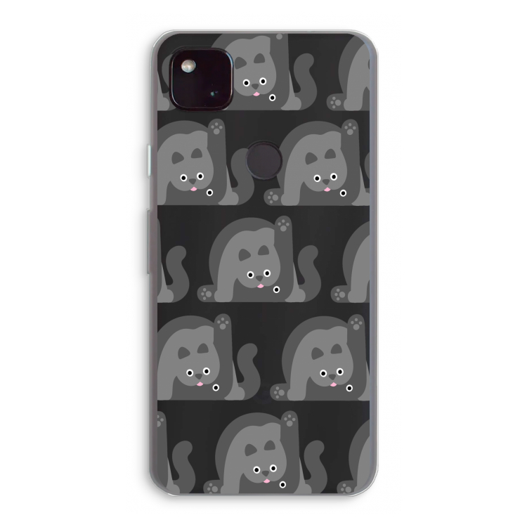 Cats: Google Pixel 4a 5G Transparant Hoesje