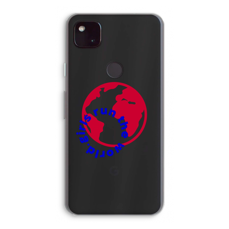 Run The World: Google Pixel 4a 5G Transparant Hoesje
