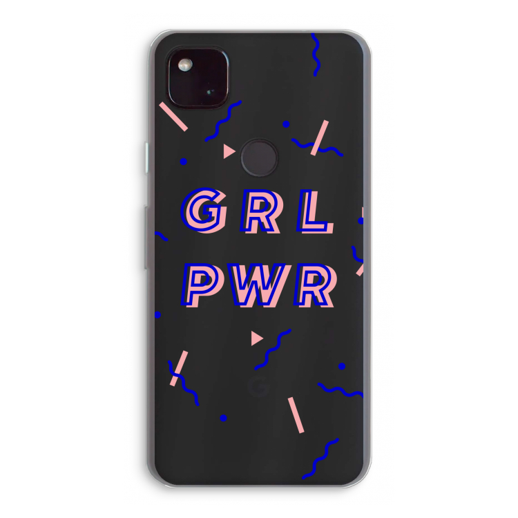 GRL PWR: Google Pixel 4a 5G Transparant Hoesje
