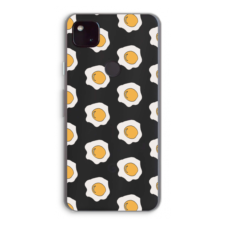 Bacon to my eggs #1: Google Pixel 4a 5G Transparant Hoesje