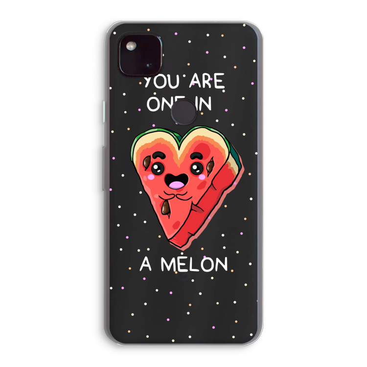 One In A Melon: Google Pixel 4a 5G Transparant Hoesje