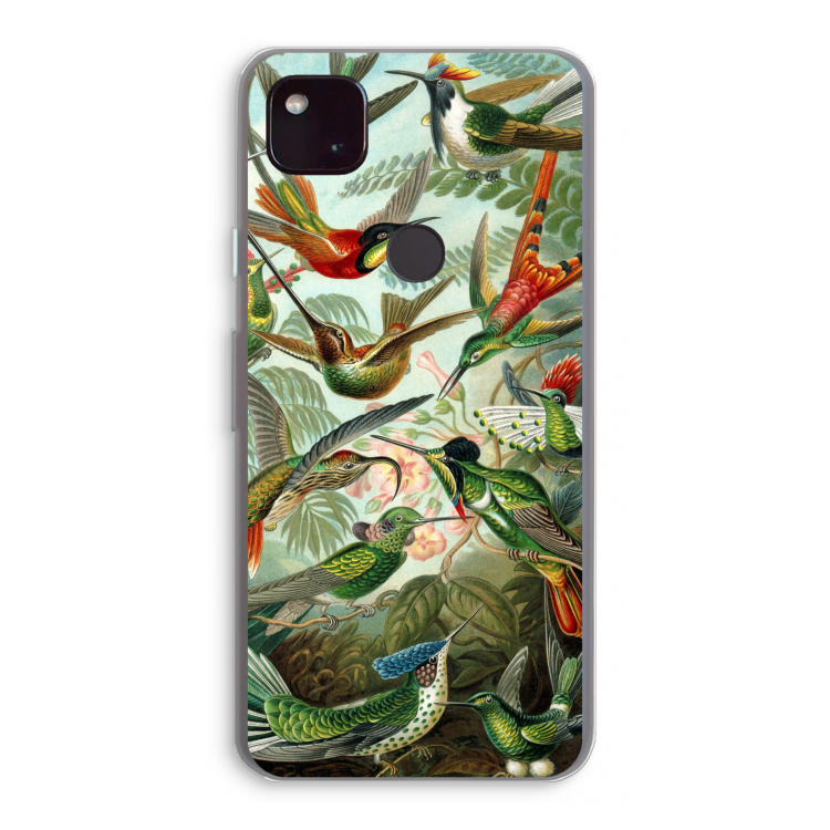 Haeckel Trochilidae: Google Pixel 4a 5G Transparant Hoesje