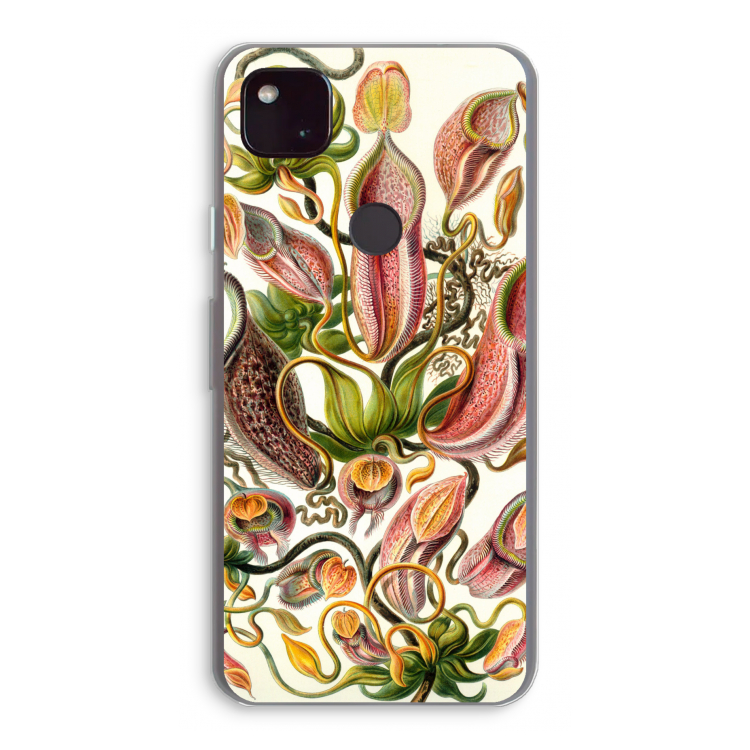 Haeckel Nepenthaceae: Google Pixel 4a 5G Transparant Hoesje
