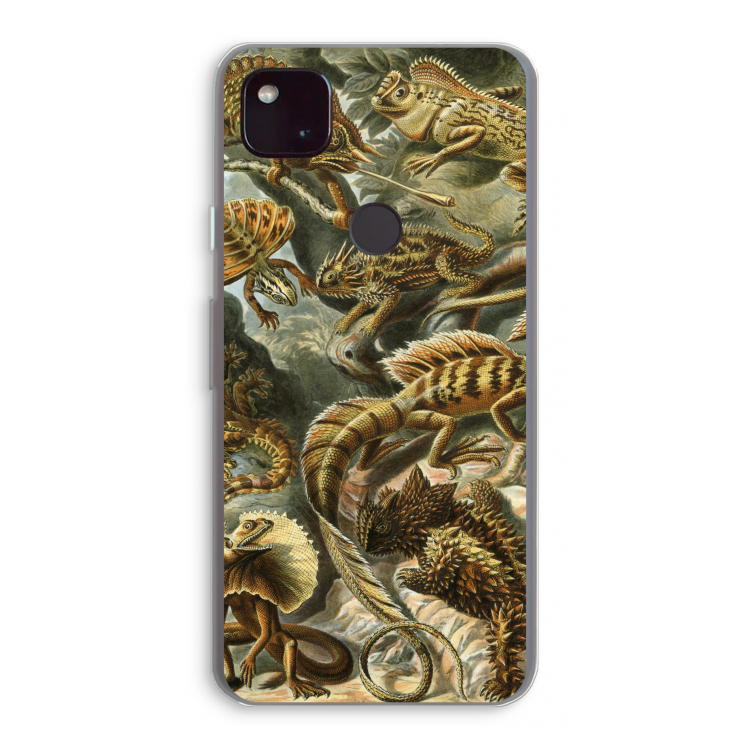 Haeckel Lacertilia: Google Pixel 4a 5G Transparant Hoesje