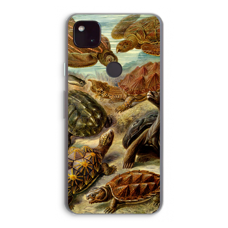 Haeckel Chelonia: Google Pixel 4a 5G Transparant Hoesje