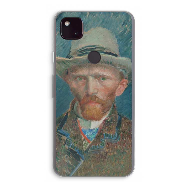 Van Gogh: Google Pixel 4a 5G Transparant Hoesje