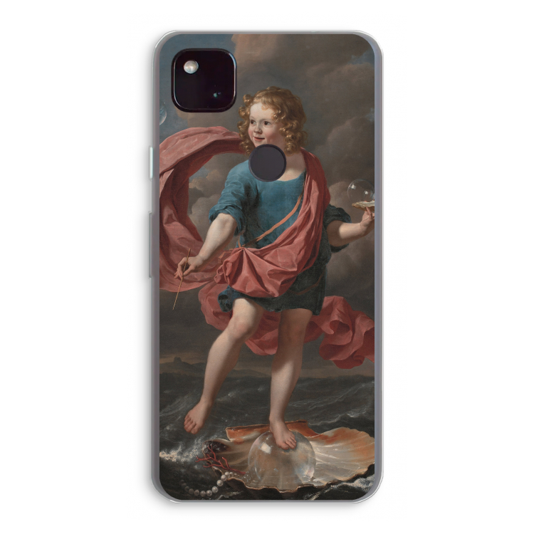Soap Bubbles: Google Pixel 4a 5G Transparant Hoesje