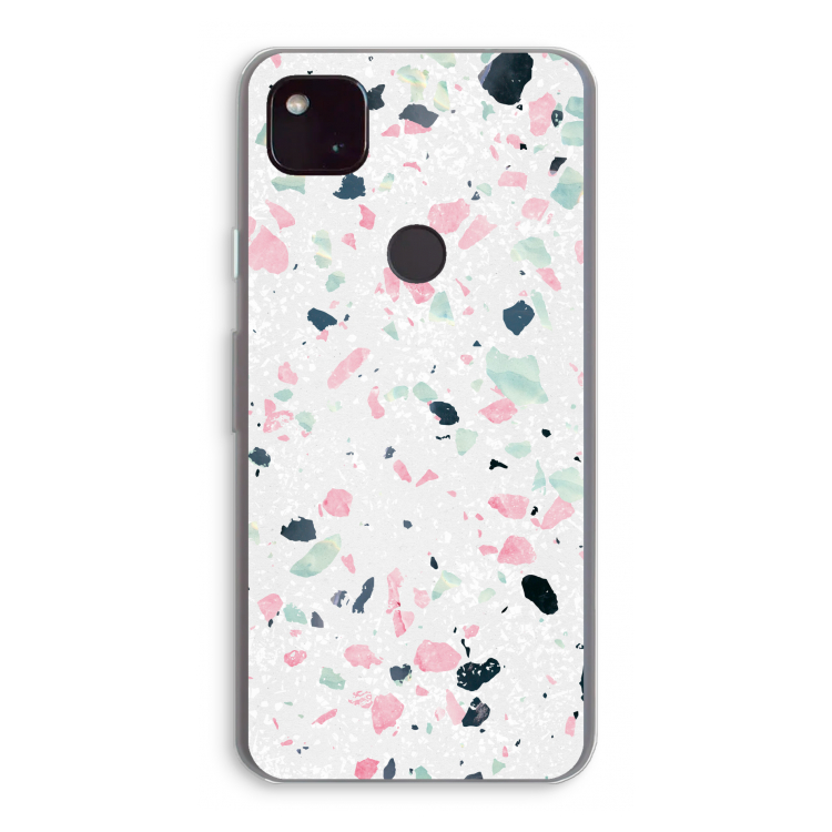 Terrazzo N°3: Google Pixel 4a 5G Transparant Hoesje