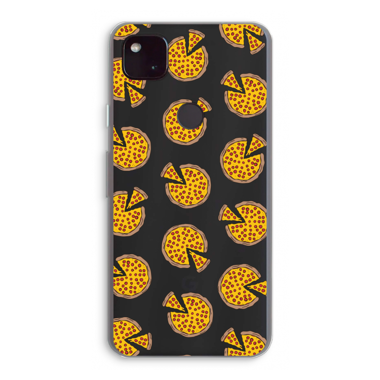 You Had Me At Pizza: Google Pixel 4a 5G Transparant Hoesje