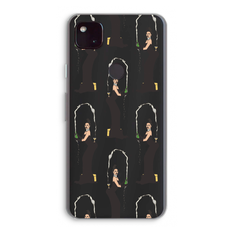Pop Some Kim: Google Pixel 4a 5G Transparant Hoesje