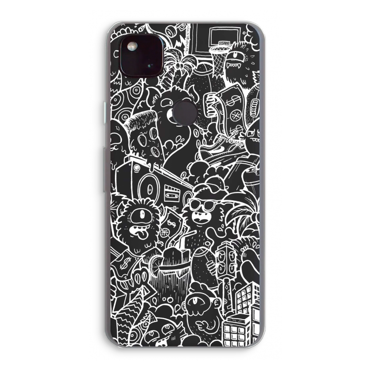 Vexx City #2: Google Pixel 4a 5G Transparant Hoesje