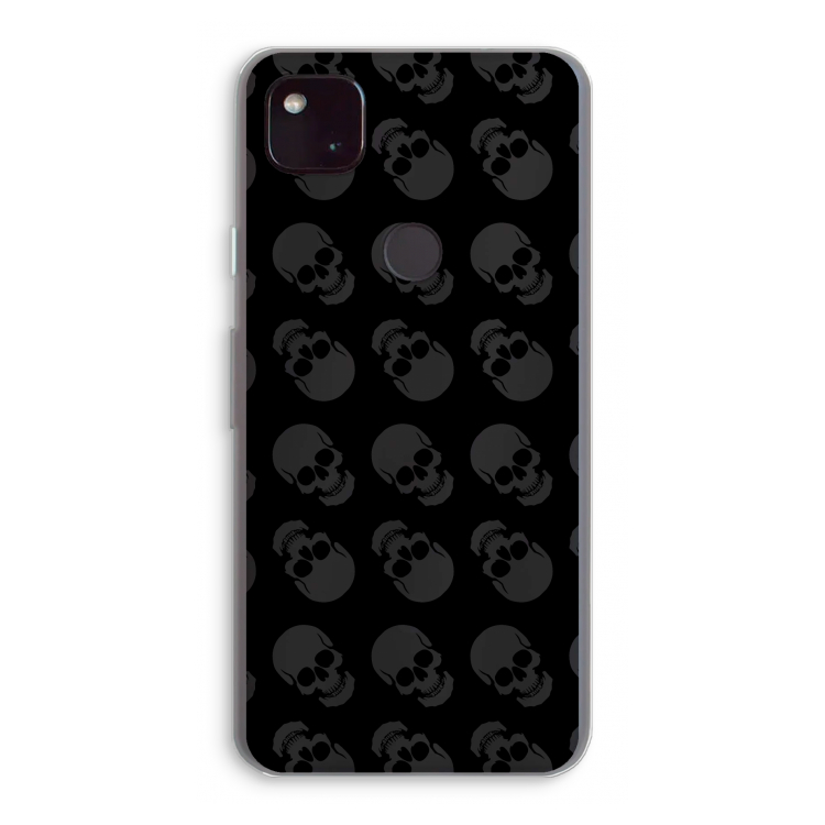 Musketon Skulls: Google Pixel 4a 5G Transparant Hoesje